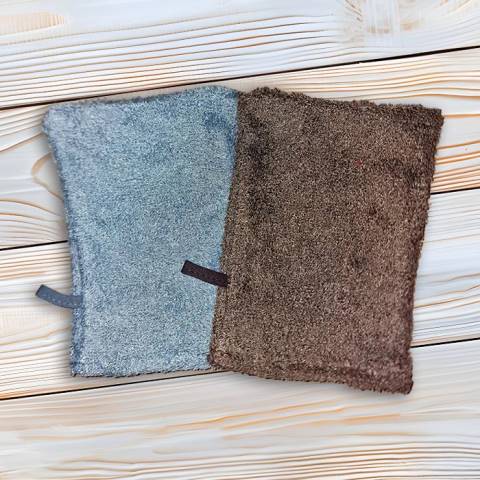 Gant de toilette enfant bambou