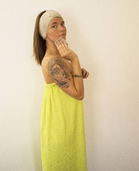 Paréo de bain en bambou