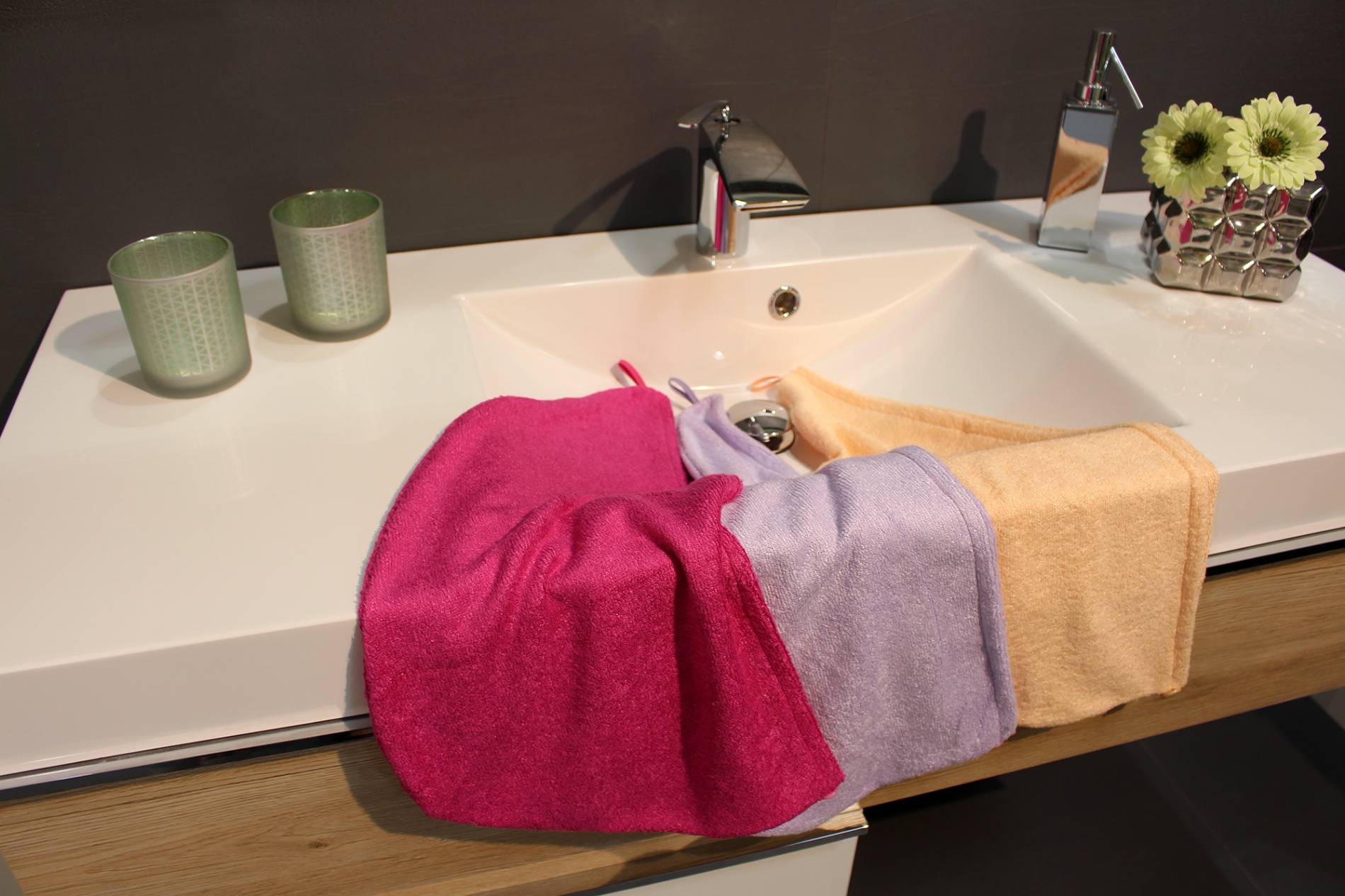 Serviette à cheveux en bambou